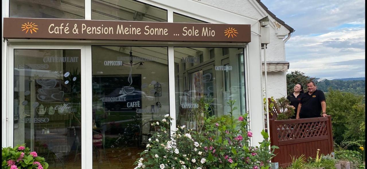 Café&Pension Meine Sonne ... Sole Mio Bad Sooden-Allendorf Exterior foto